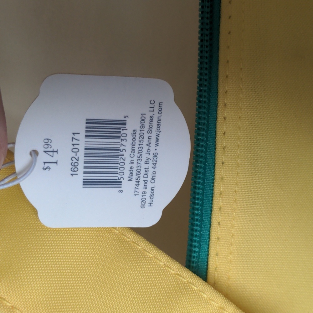 Pure Honey Squeeze the Day Lemon Theme Cooler Tote New - Picture 4 of 11